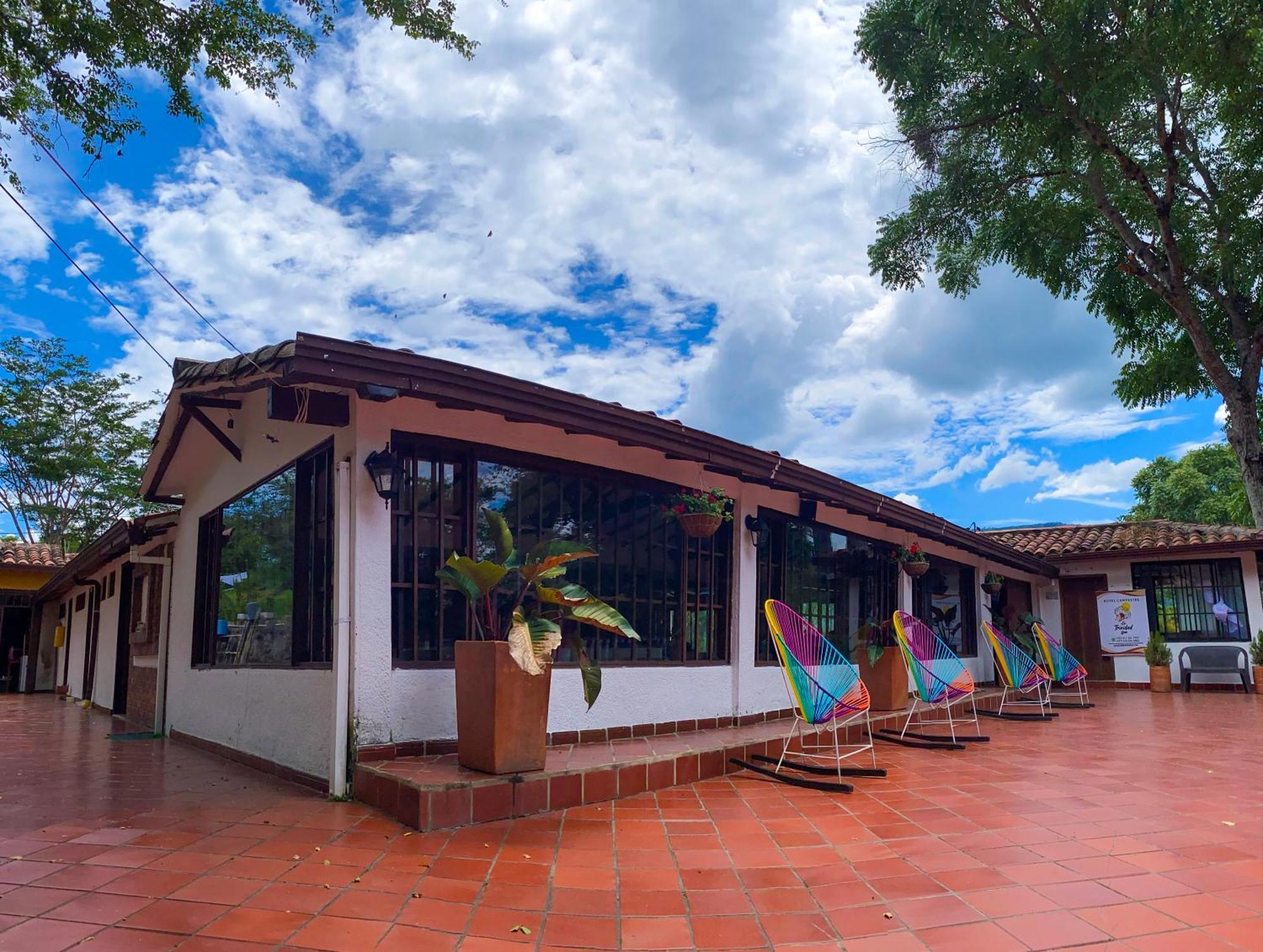Hotel Campestre La Trinidad سان جيل المظهر الخارجي الصورة