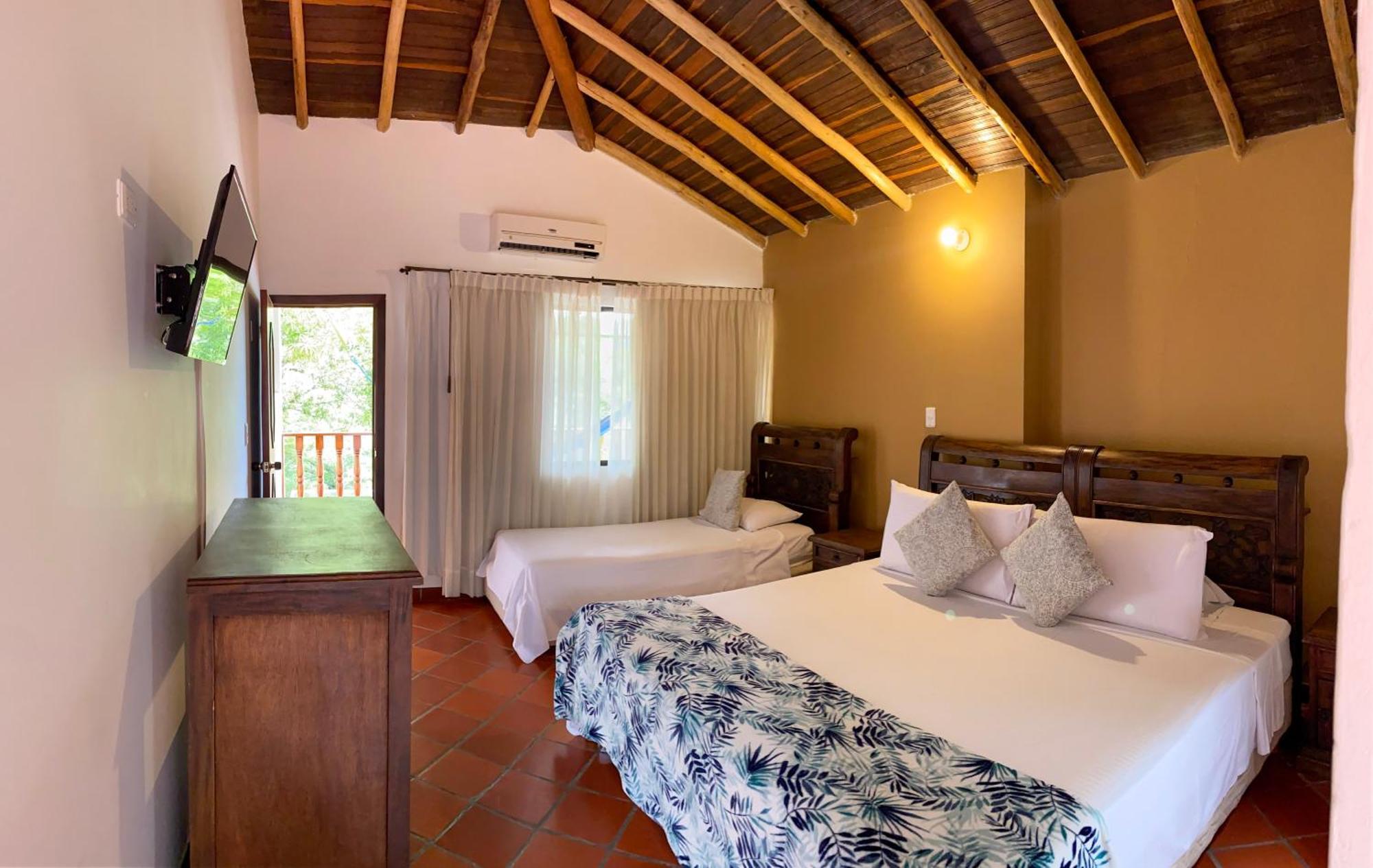 Hotel Campestre La Trinidad سان جيل المظهر الخارجي الصورة