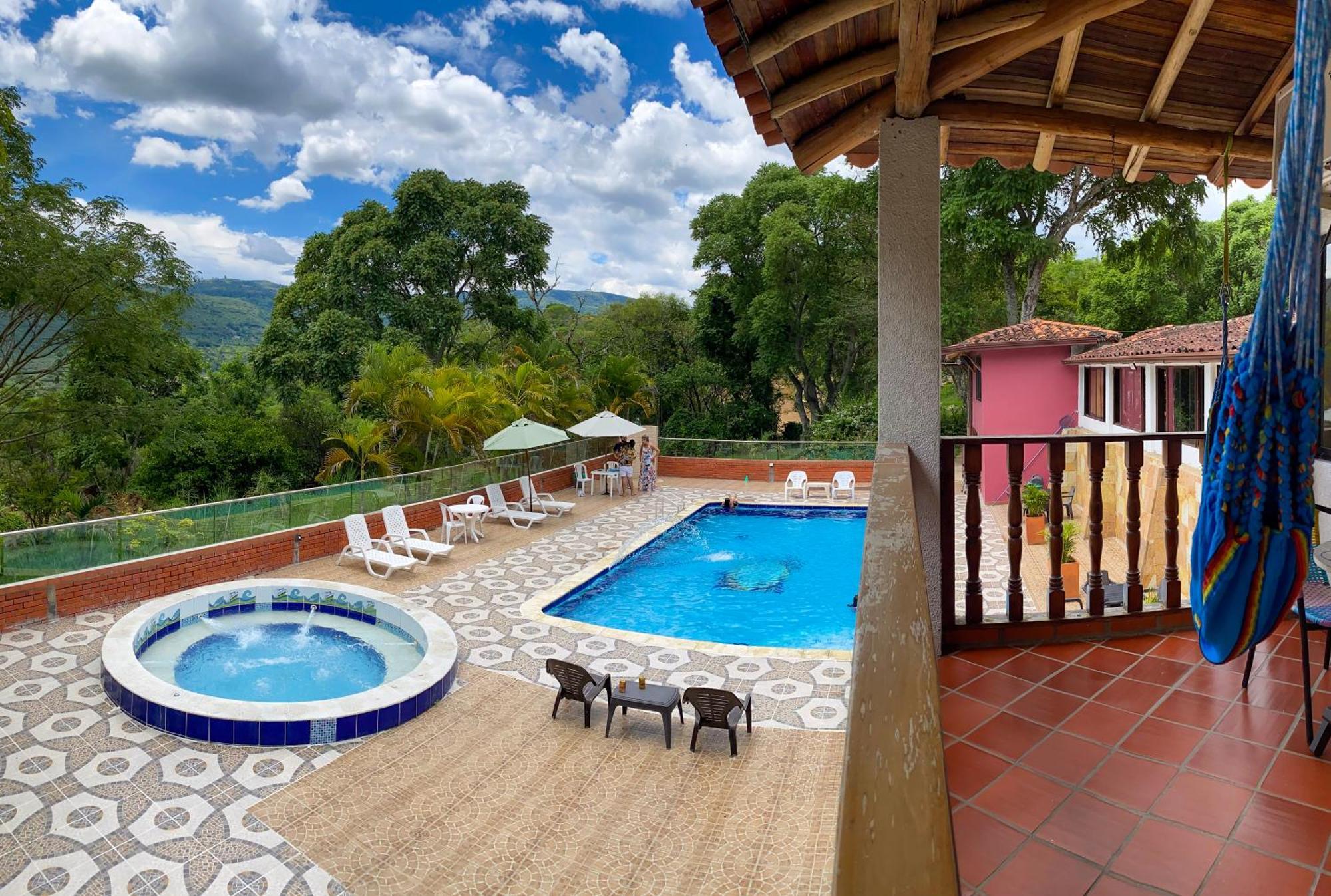 Hotel Campestre La Trinidad سان جيل المظهر الخارجي الصورة