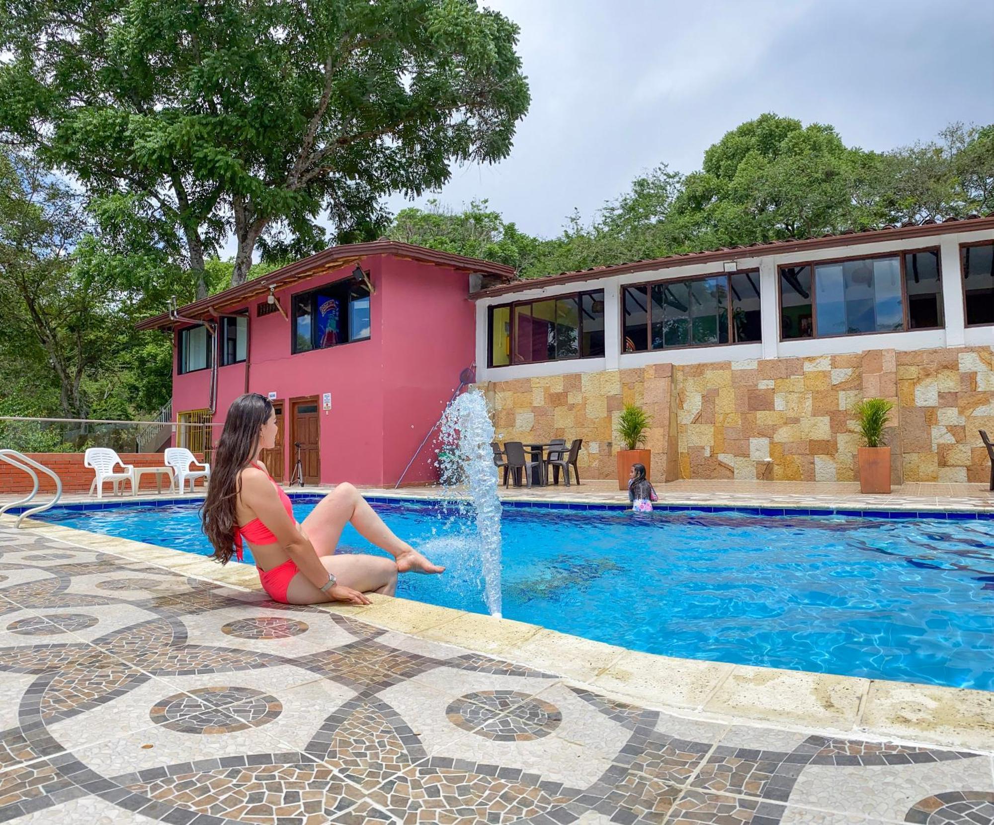 Hotel Campestre La Trinidad سان جيل المظهر الخارجي الصورة